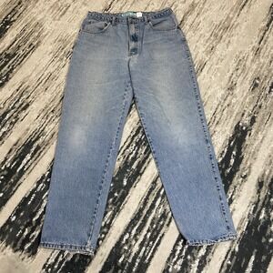 Vintage Code Bleu Jeans‎ 34x32 Washed Blue 90s Made in USA